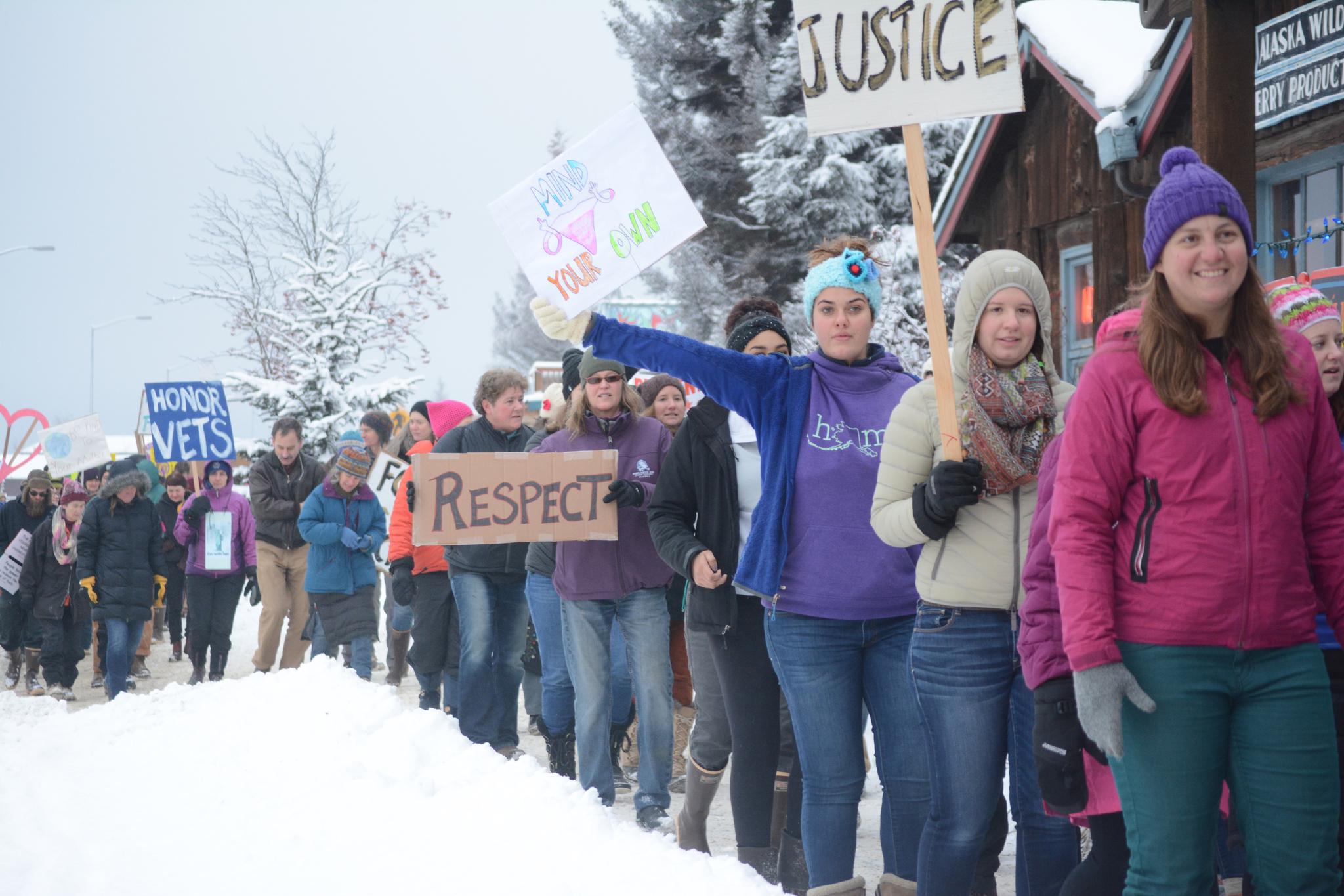 Marchers seek justice - and more