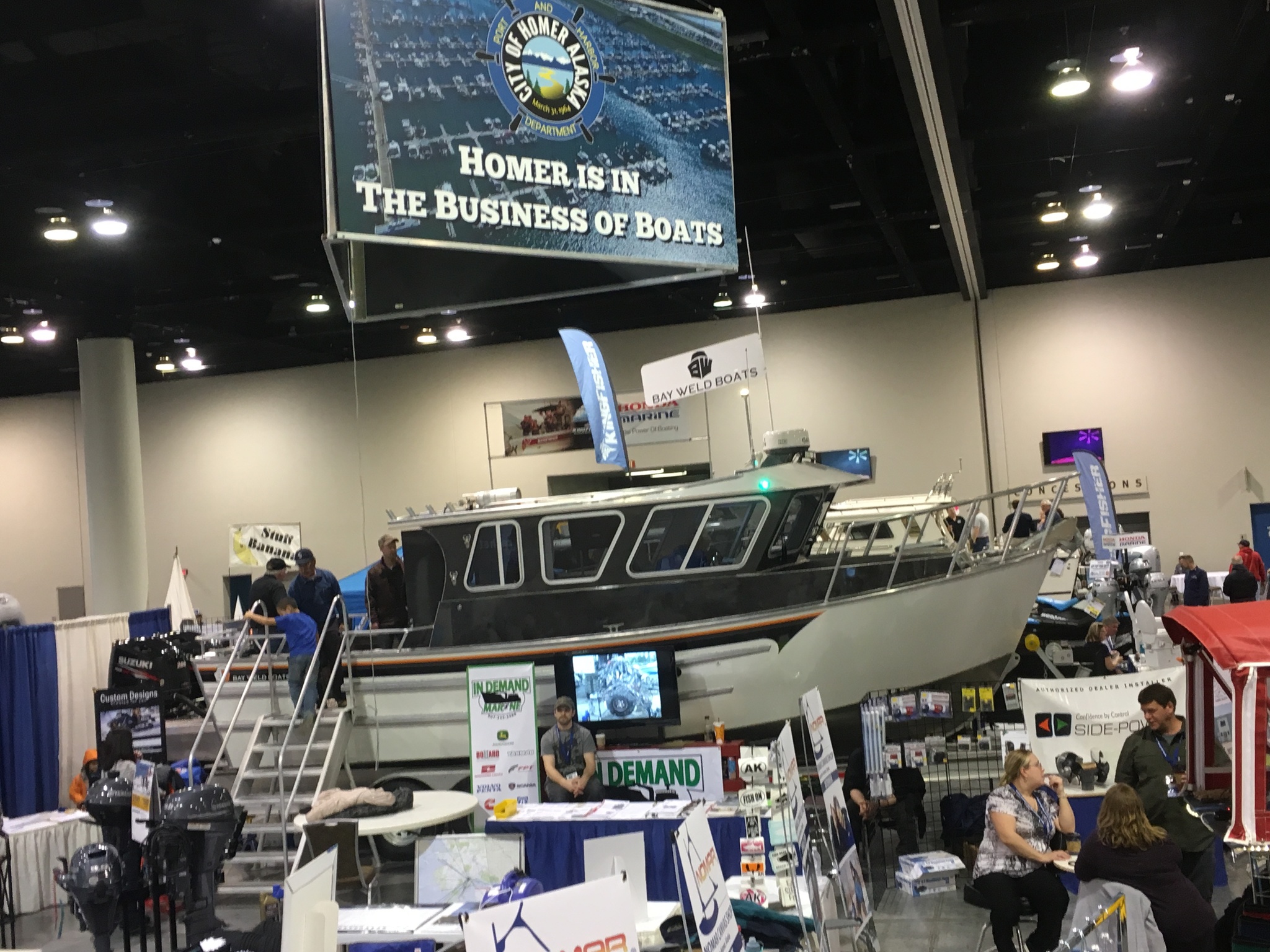 Homer businesses attend Anchorage Boat Show