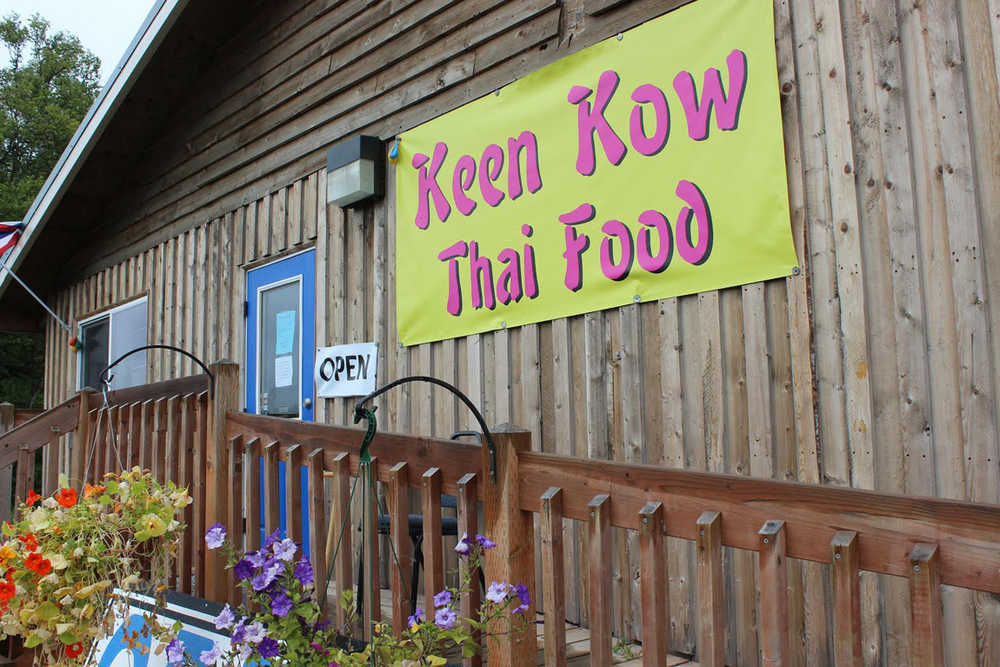 Keen Kow Thai Food, located at 66873 Robin Ave in Ninilchik, has an extensive lunch and dinner menu and is open six days a week.