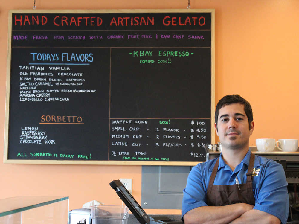 Carmen Ricciardi, owner and gelatician of Carmen's Gelato on the Spit, offers a variety of gelato and sorbetto flavors on a rotating basis in his shop. Ricciardi makes his frozen treats from scratch, using seasonal fruit and locally sourced ingredients when possible.