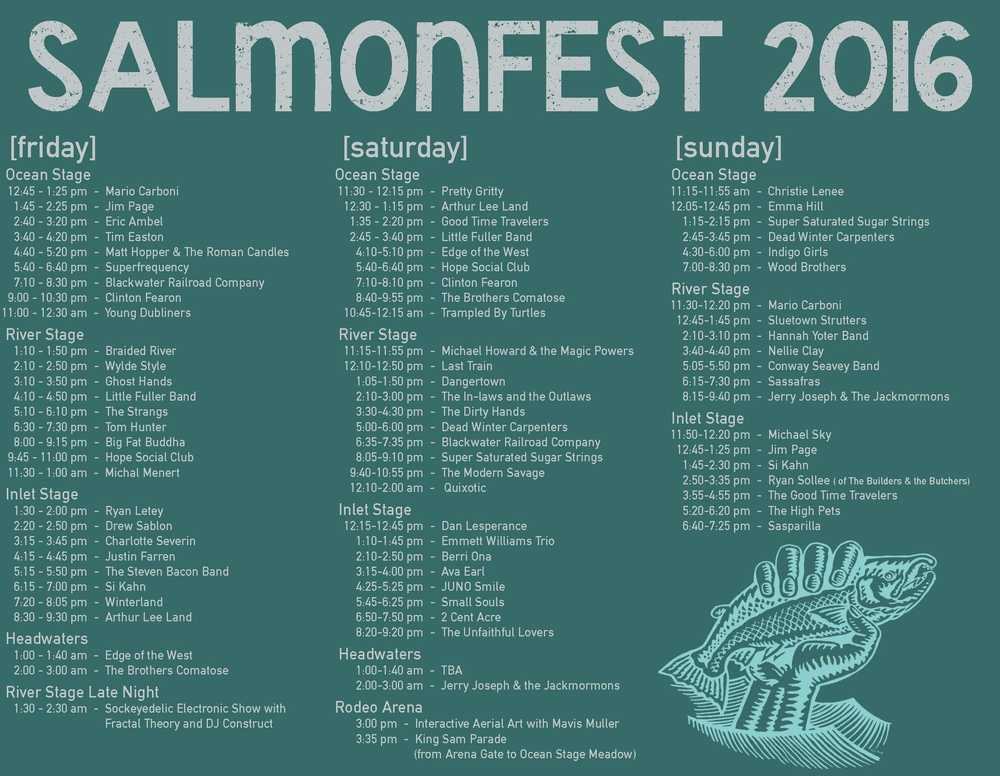 Salmonfest 2016: Summer weekend of environmental consciousness, music, art