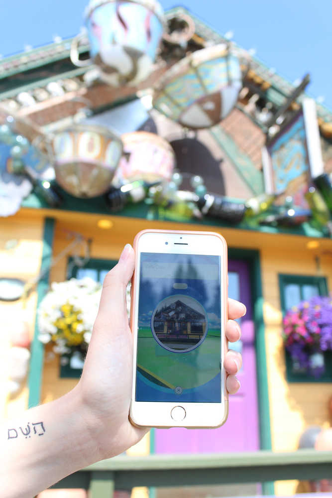 Pokestops coincide with landmarks or distinct physical locations within an area, so it is little surprise that the eclectically decorated Cafe Cups building is marked as a stop in Pokemon Go.