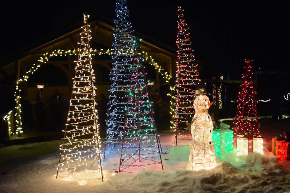 It's a magical winter wonderland at Bear Creek Winery's Garden of Lights on Friday night. The holiday event was held last weekend and also is held 5-7 p.m. Dec. 16 and 17. It includes music, a fire pit and hot chocolate.