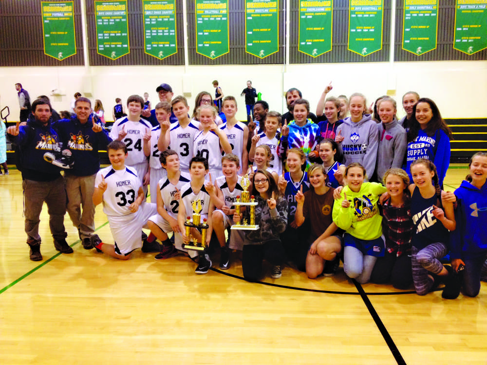 Middle school basketball teams win borough championships