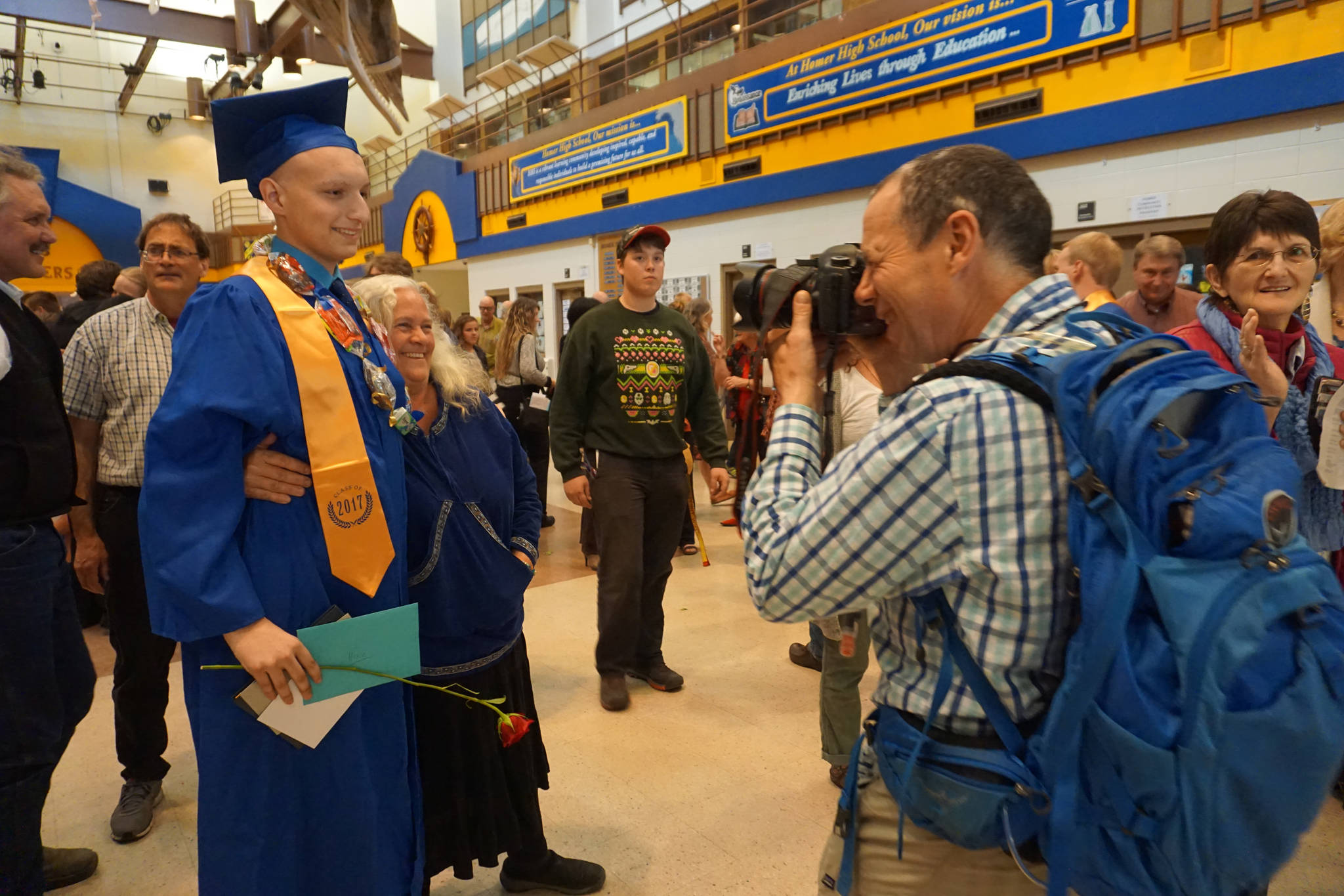 Commencement shows hope, community support