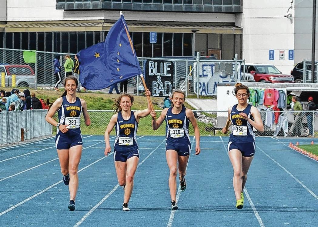 Mariner girls take first in track and field; Homer softball team heads to state games