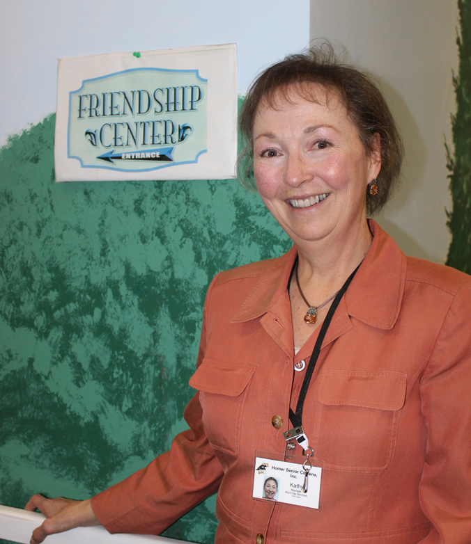 Kathy Hedges has been hired as manager of the Friendship Center.-Photo by McKibben Jackinsky, Homer News