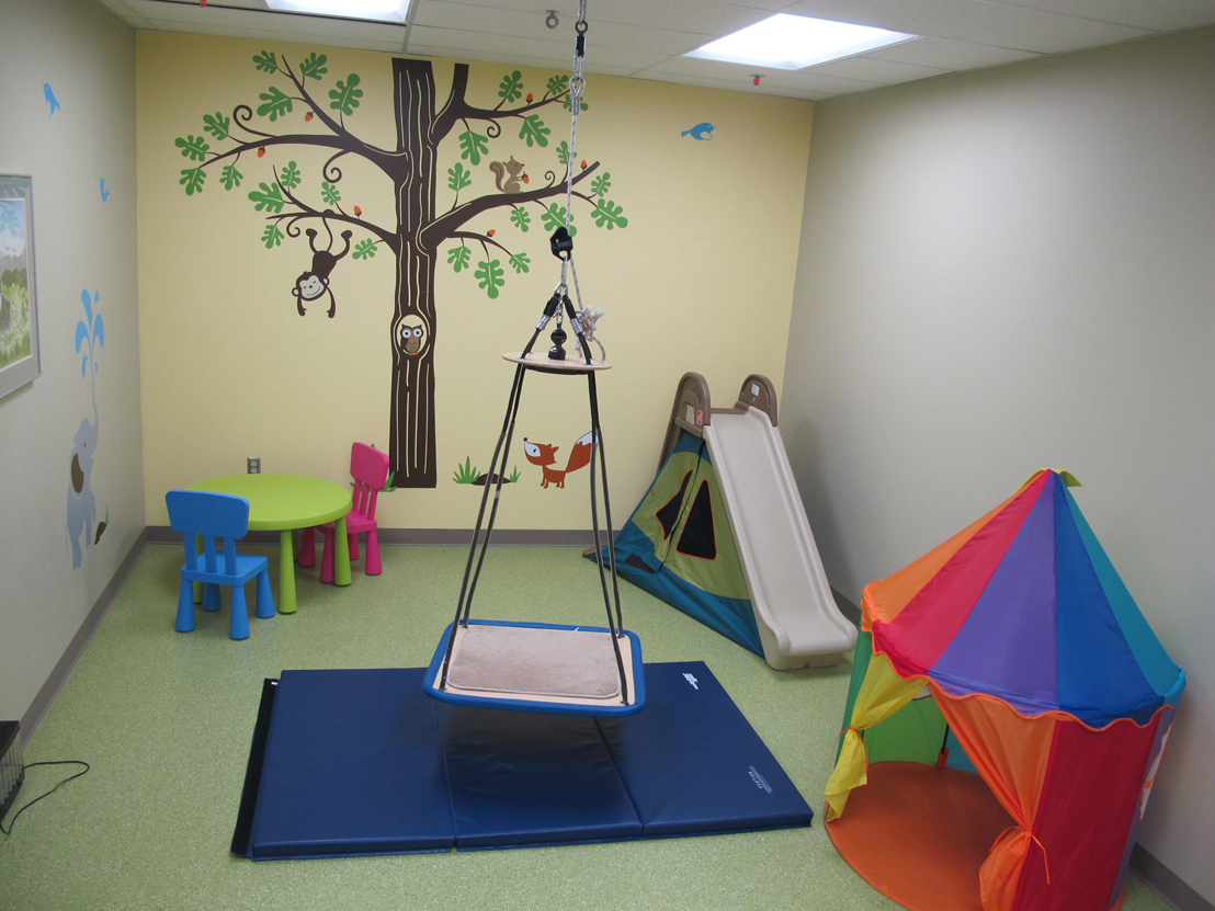 The public is invited to see South Peninsula Hospital’s new pediatric clinic and gym when it serves as a Trick-or-Treat Fun House for kids 7 years old and younger from 2-5 p.m. on Halloween or at a community open house on Dec. 6.-Photo provided