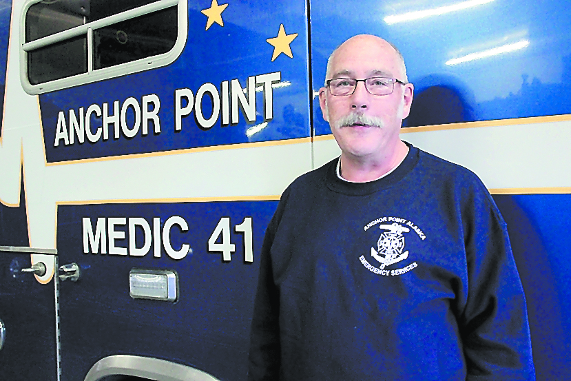 Doug Loshbaugh is the new assistant chief for the Anchor Point Fire and Emergency Service Area.-Photo by McKibben Jackinsky, Homer News