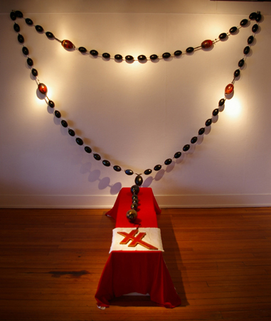 Sheryl Maree Reily’s “Harvest Rosary” was shown at Bunnell and purchased by the Alaska State Museum. -Photo  provided