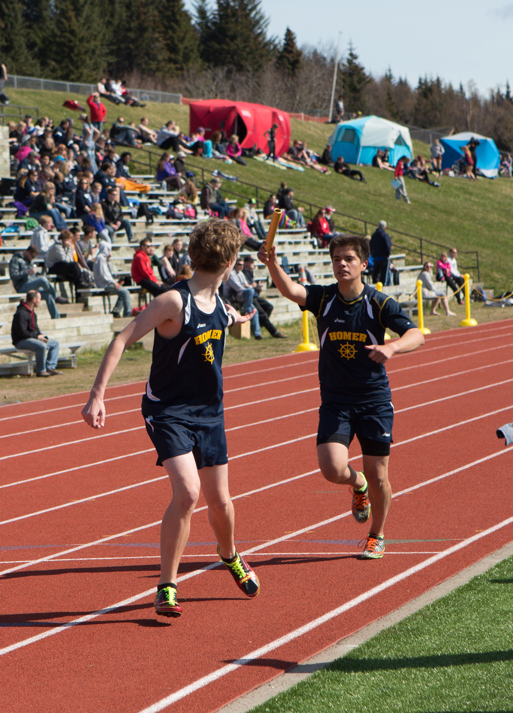 Personal bests, hospitality mark meet