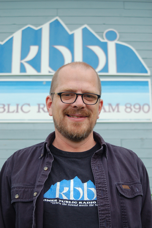 KBBI News Director Aaron Selbig leaves Homer at the end of this month to take a job as news reporter at Interlochen Public Radio, Interlochen, Mich.-Photo by Michael Armstrong, Homer News