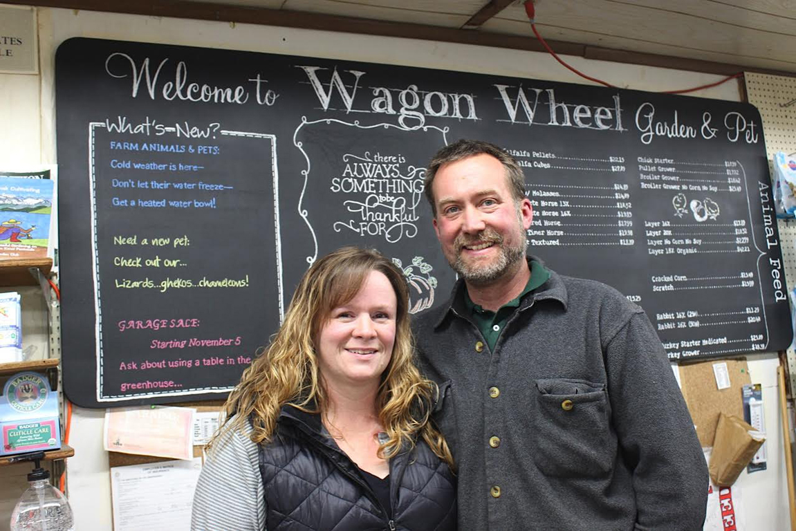 Steve and Stacey Veldstra have been the owners of Wagon Wheel since May.-Photo by McKibben Jackinsky