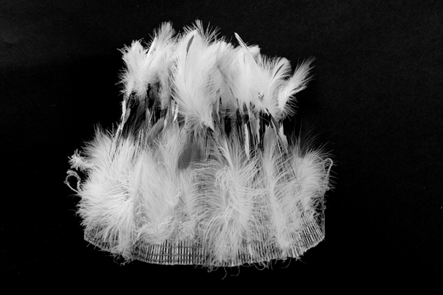 A feather headdress-Photo provided, Anchorage Museum