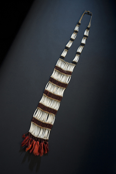 A dentalium necklace-Photo provided, Anchorage Museum