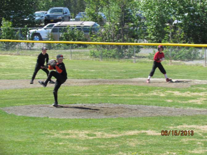 Games played in Soldotna gave Homer Little League opportunities to compete against that area’s top teams.-Photo by Lara McGinnis