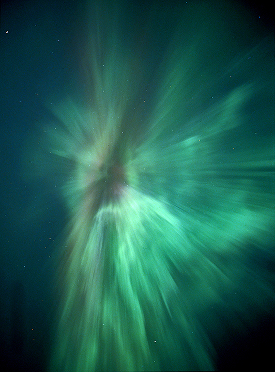 Artists look at northern lights with low-tech, modern cameras