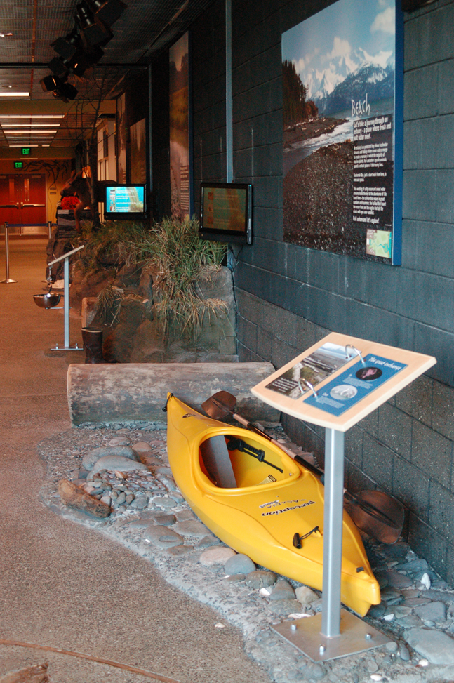 An estuary exhibit.-Photo by Michael Armstrong, Homer News