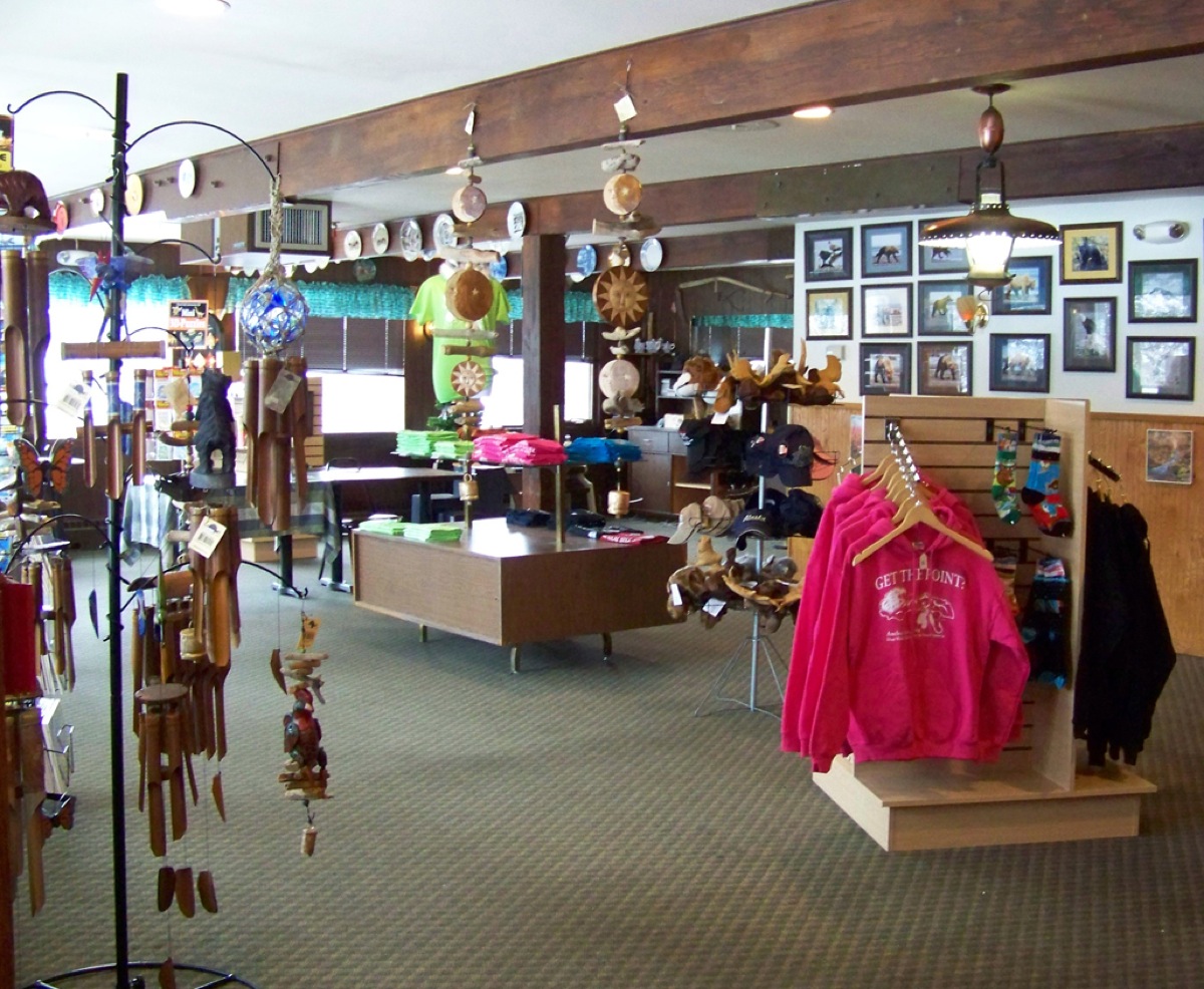 What served as one of two dining areas at Anchor River Inn has been transformed into a gift shop that includes items from a growing number of local artists.