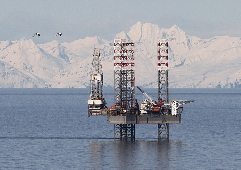 The Endeavour rests Monday off Stariski-Photo by Brian Smith, Morris News Service - Alaska