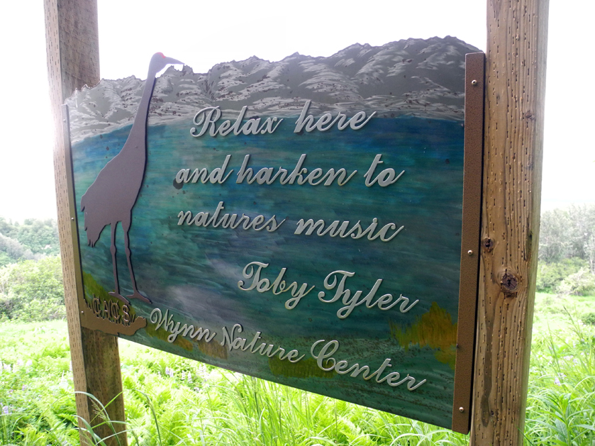 A quote from Toby Tyler offers inspiration.-Photo by Michael Armstrong, Homer News