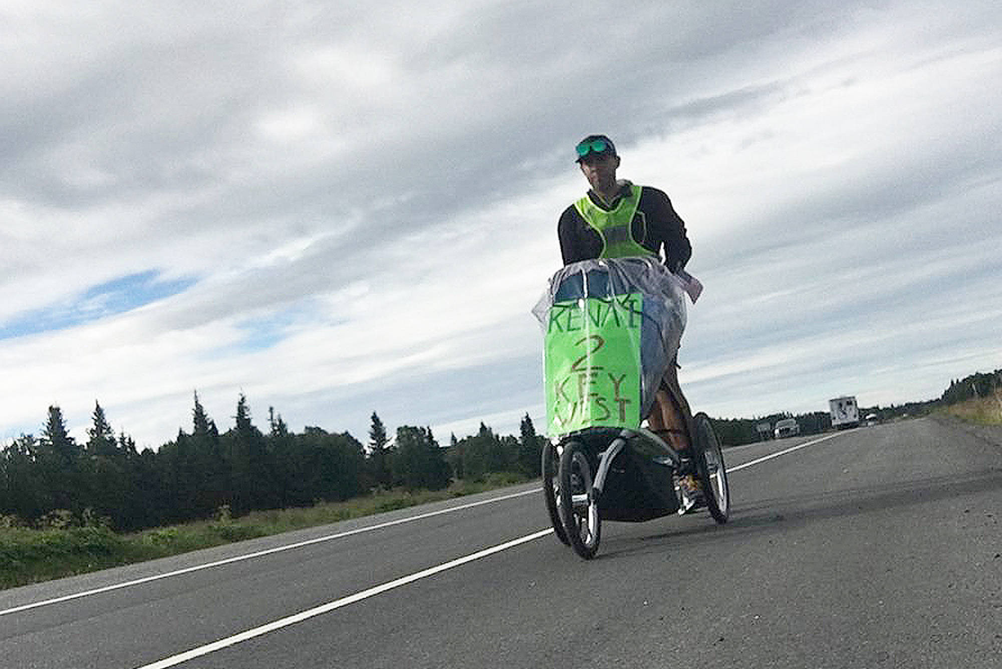 Run, Pete, run! Ohio man to run transcontinental route from Anchor Point to Florida.