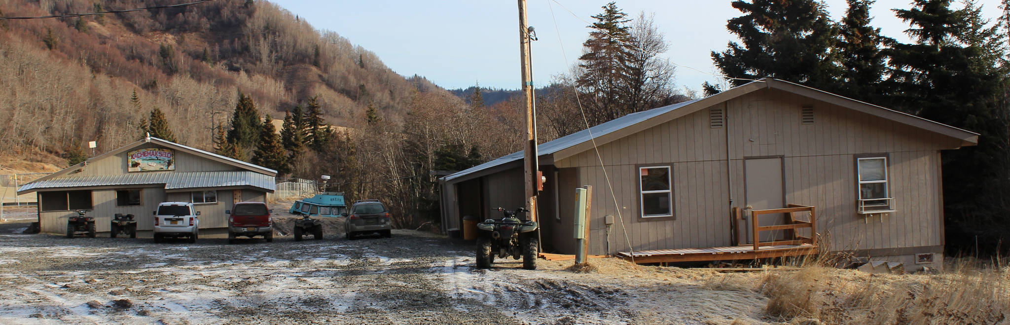 The current Kachemak Selo School as seen in February 2015. (Homer News file photo)