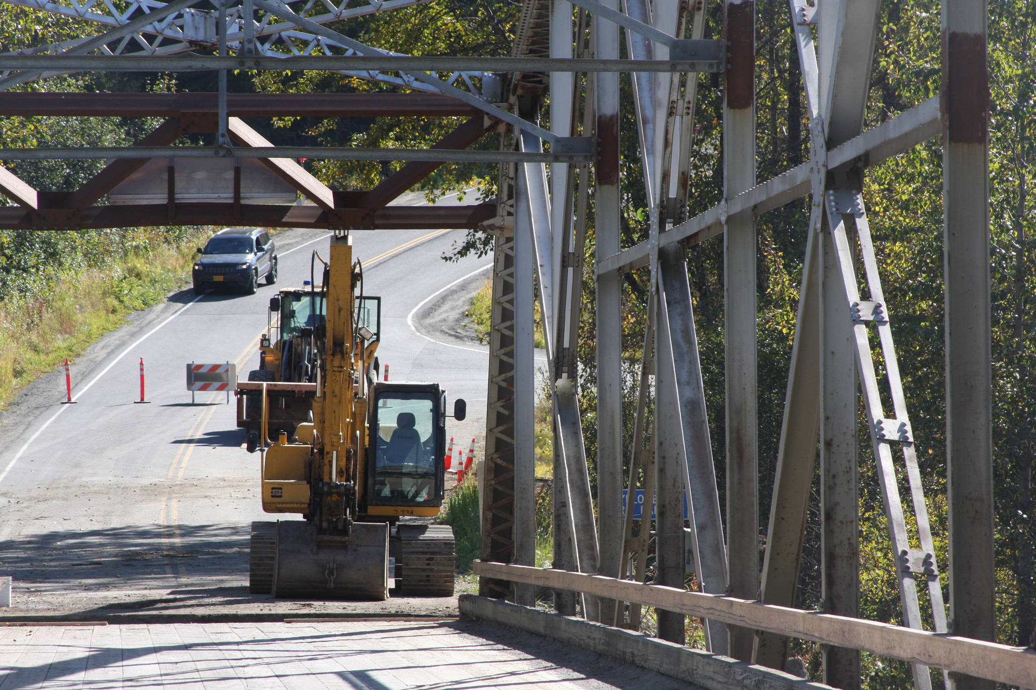 Repairs start on Anchor River Bridge