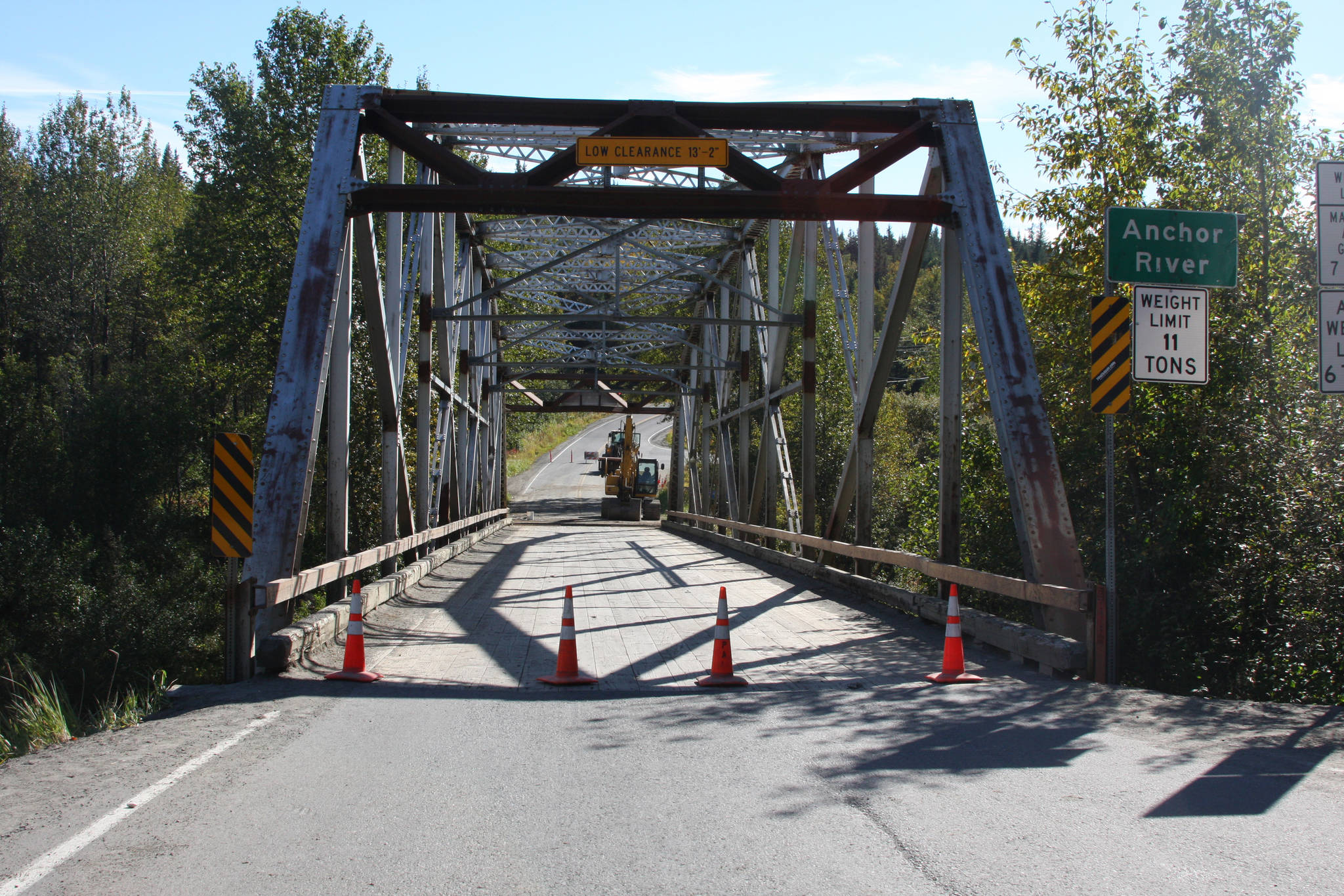 Repairs start on Anchor River Bridge