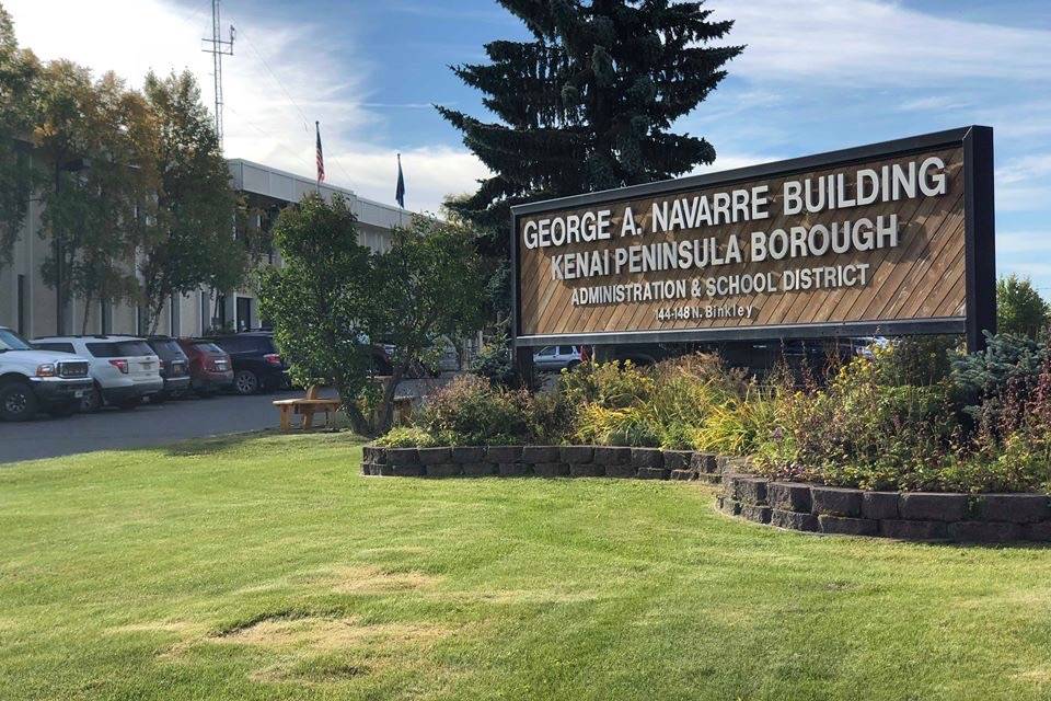 The Kenai Peninsula Borough building, Wednesday, Sept. 12, 2018, in Soldotna, Alaska. (Photo by Victoria Petersen/Peninsula Clarion)