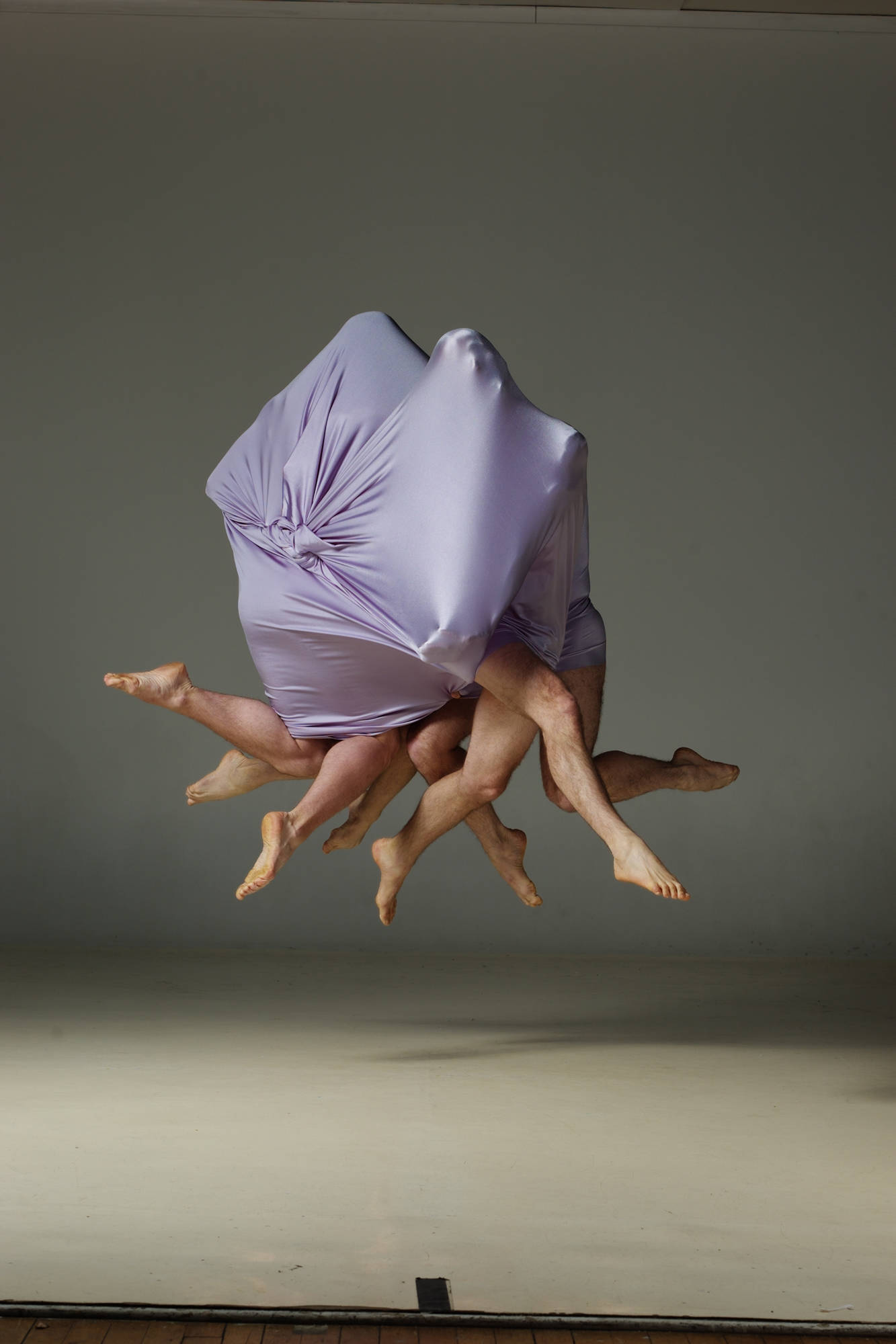 Members of BodyVox perform a piece, Squid, in an undated photo. (Photo by Lois Greenfield)