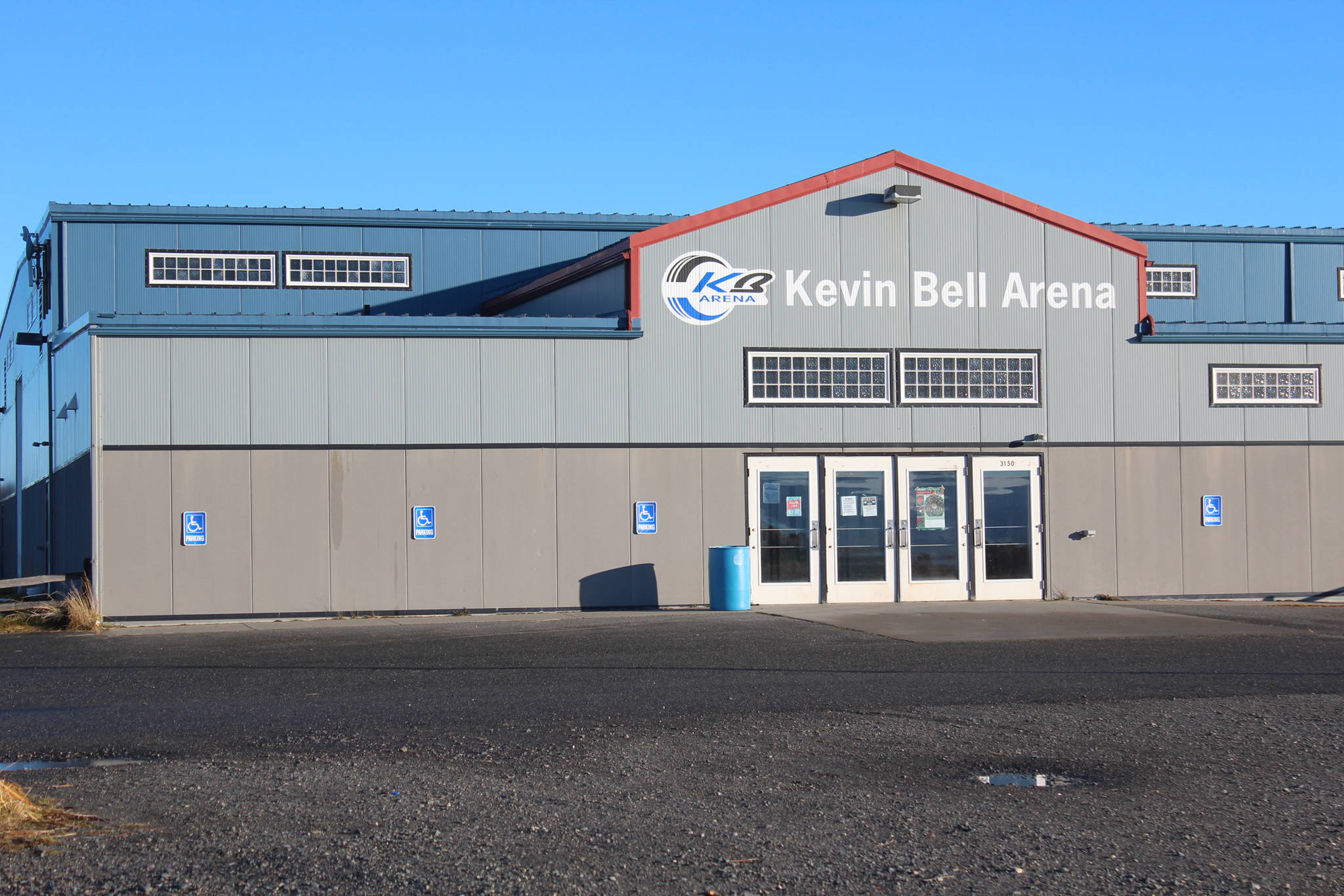 Kevin Bell Arena, shown here on Nov. 14, 2018 in Homer, Alaska. (Photo by Megan Pacer/Homer News)