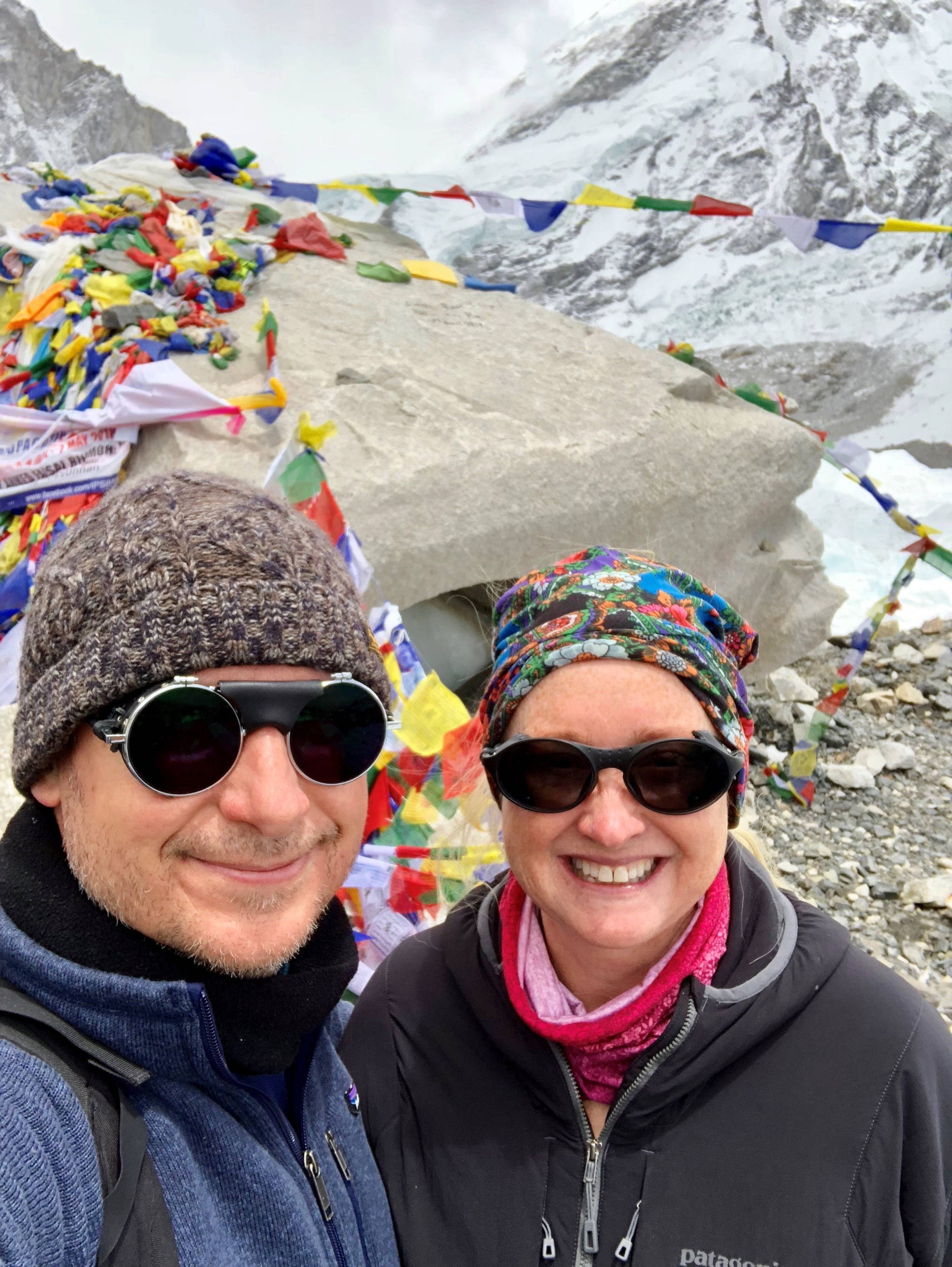 Dr. Edson Knapp and Renda Knapp on a visit to Nepal in April 2018. (Photo provided)
