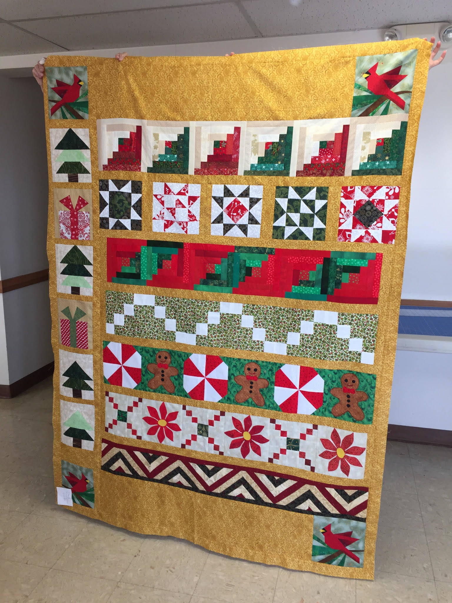 One of the quilts from “9 Women/9 Quilts,” on exhibit at the Homer Council on the Arts. (Photo provided)