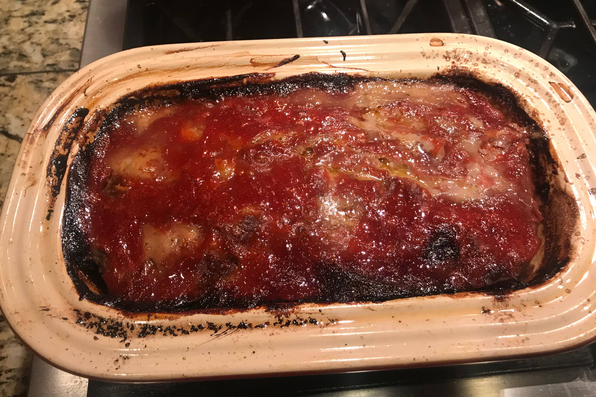 For a hearty meal on cold winter days, try Mom’s Meatloaf. (Photo by Teri Robl)