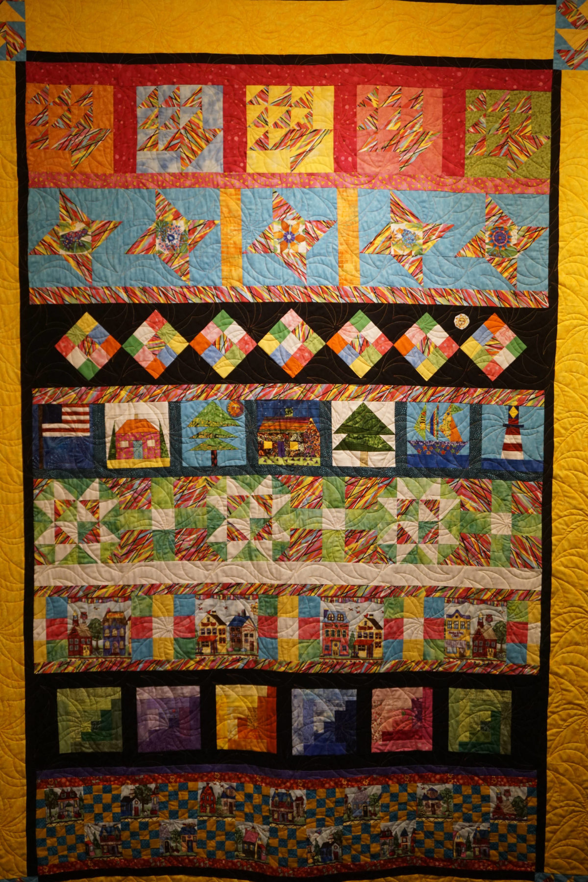 Group quilt exhibit shows collaboration on every work Homer News