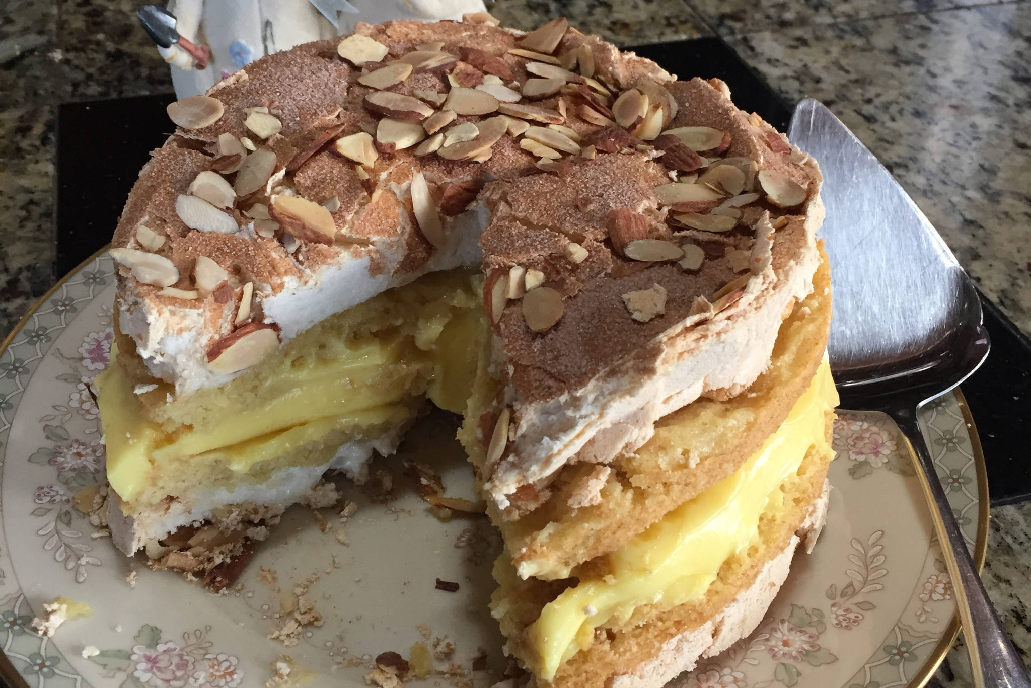 Blitz Torte makes a perfect Easter dessert, as seen in the recipe made by Teri Robl in her Homer, Alaska, kitchen on April 16, 2019. (Photo by Teri Robl)