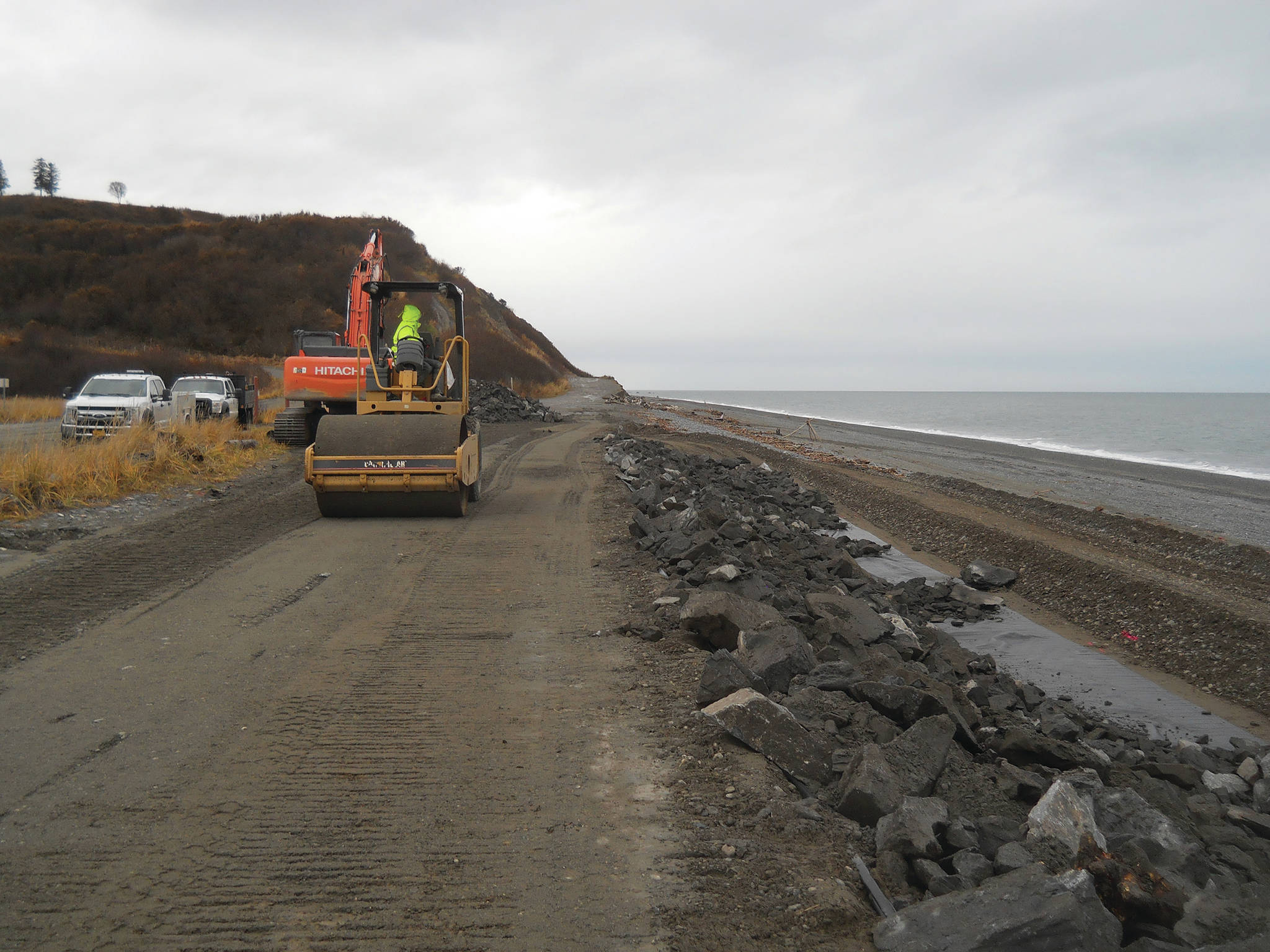 DNR does erosion work at Anchor Point, Deep Creek beaches