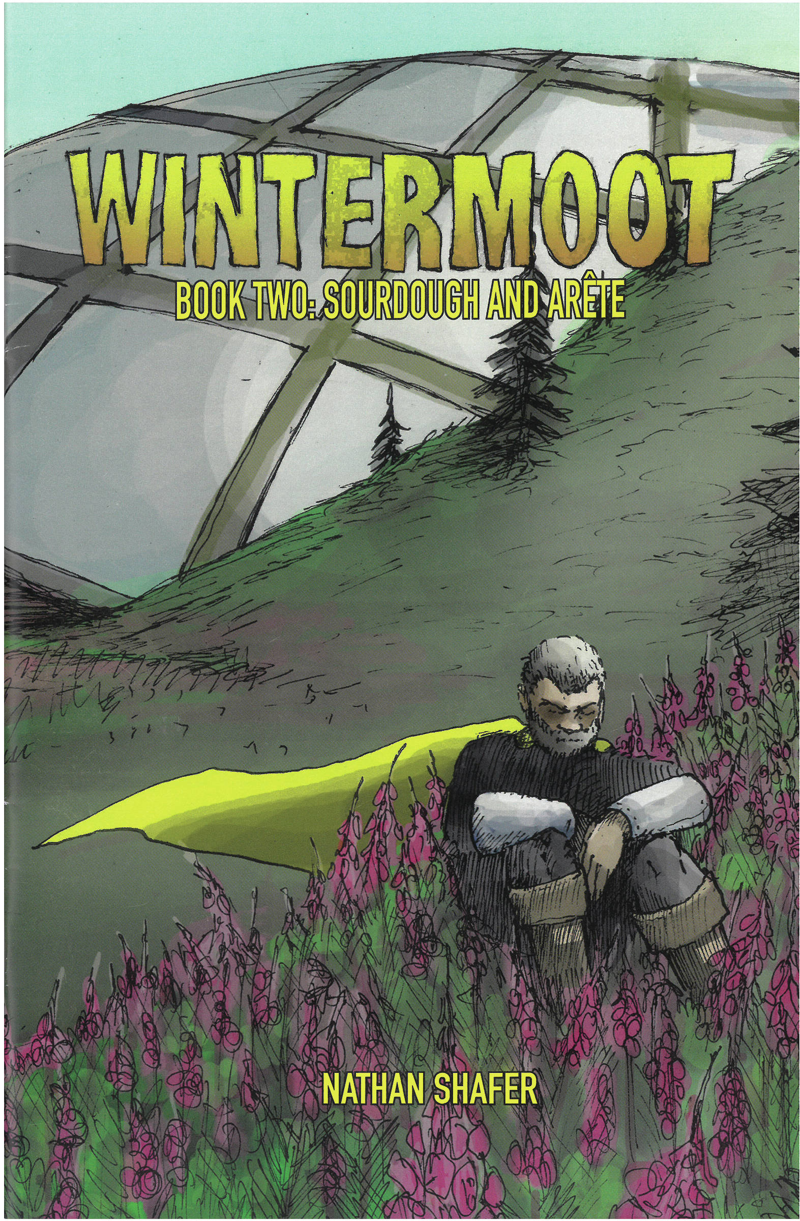 The cover of Nathan Shafer’s “Wintermoot: Book Two: Sourdough and Arete.” (Image courtesy of Nathan Shafer)