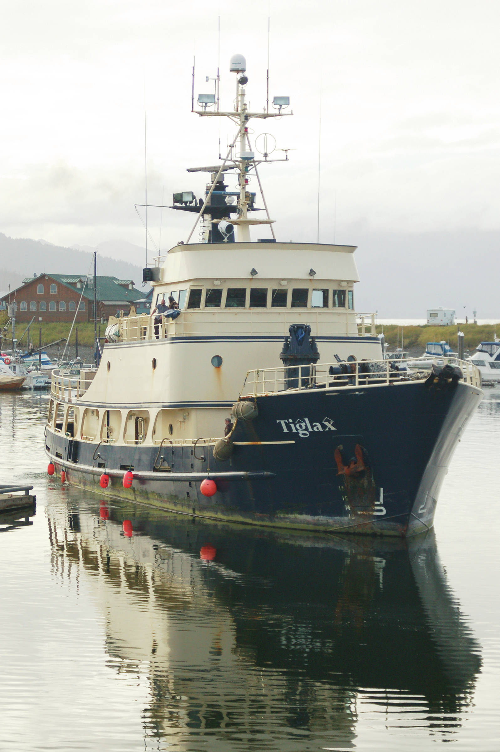 The R/V Tiglax after her return to Homer, Alaska, from a 2013 summer field season. (Homer News file photo)