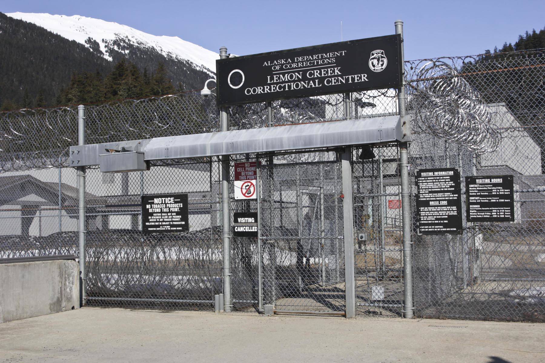 Lemon Creek Correctional Center had its first confirmed case of the coronavirus on April 10, 2020. There are now 11 staff members and 5 of their family members with confirmed cases. (Michael S. Lockett | Juneau Empire)