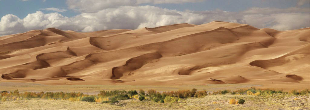 A photo by Taz Tally taken at Great Sand Dunes National Park and Preserve, Colorado, is part of his show opening Friday, Aug. 7, 2020, at the Art Shop Gallery. (Photo courtesy of Taz Tally)