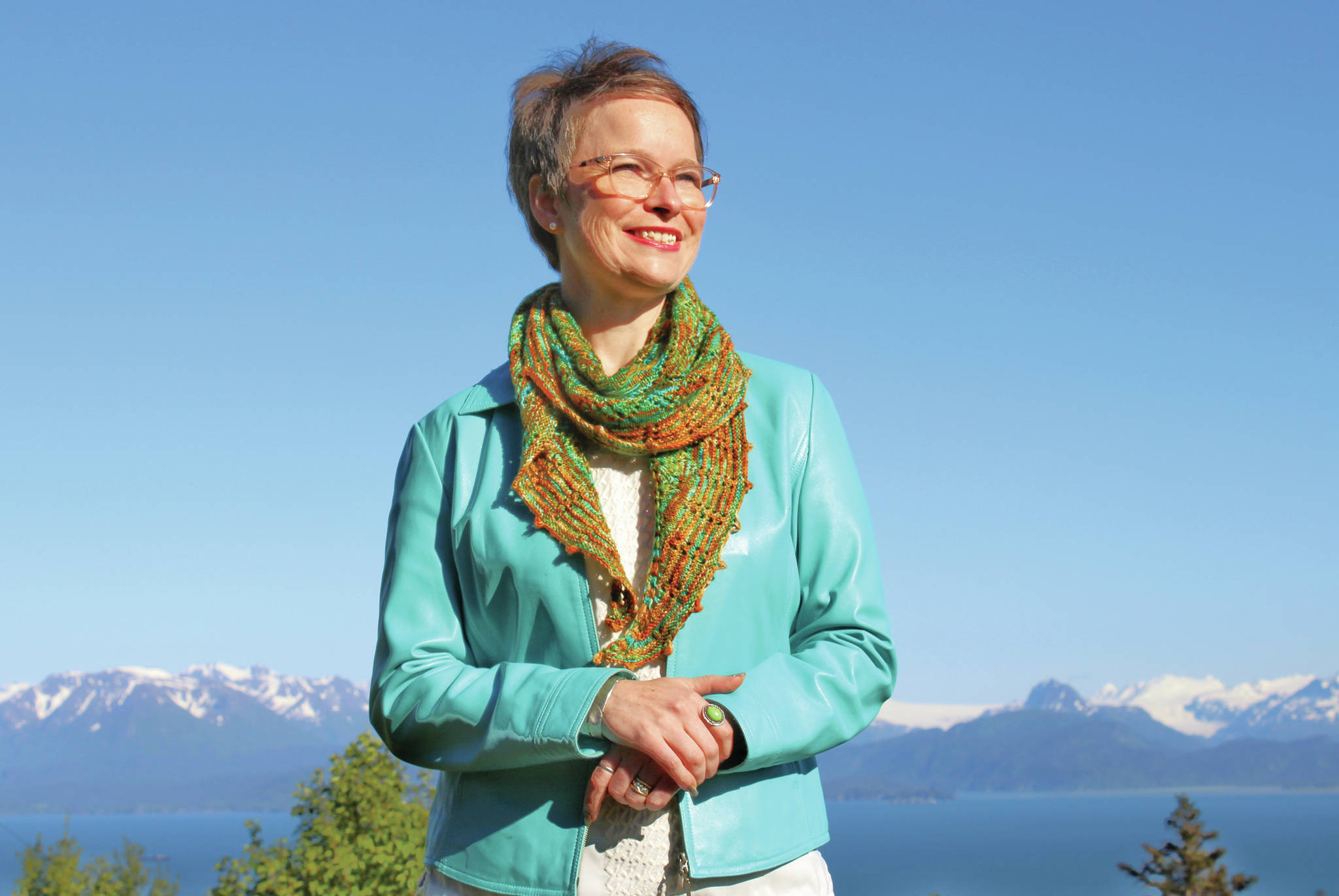 Sarah Vance poses for a photo on June 12, 2020, in Homer, Alaska. (Photo by Hannah Vance)
