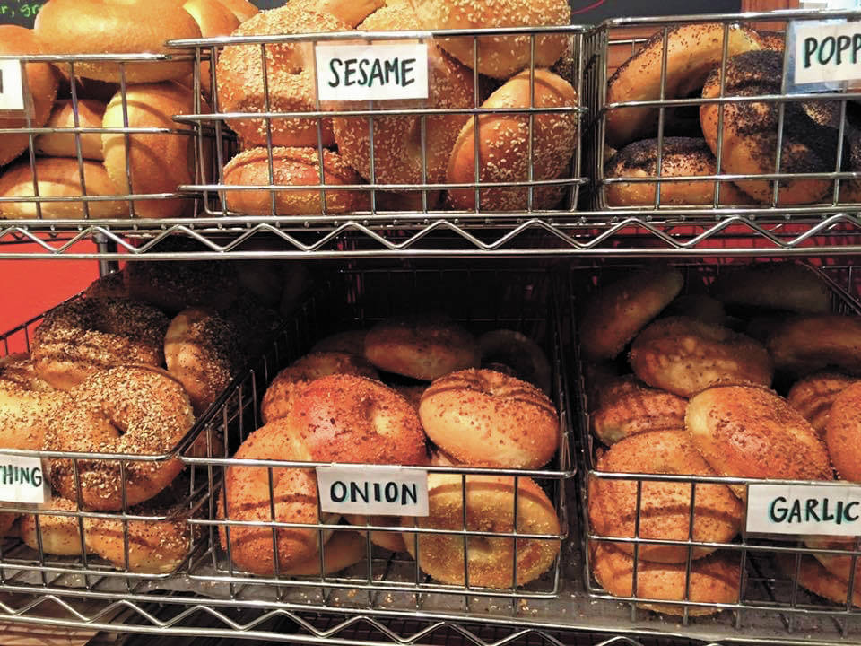 An assortment of bagels wait to be purchased in this undated photo at The Bagel Shop in Homer, Alaska. (Photo courtesy Mikela Aramburu)