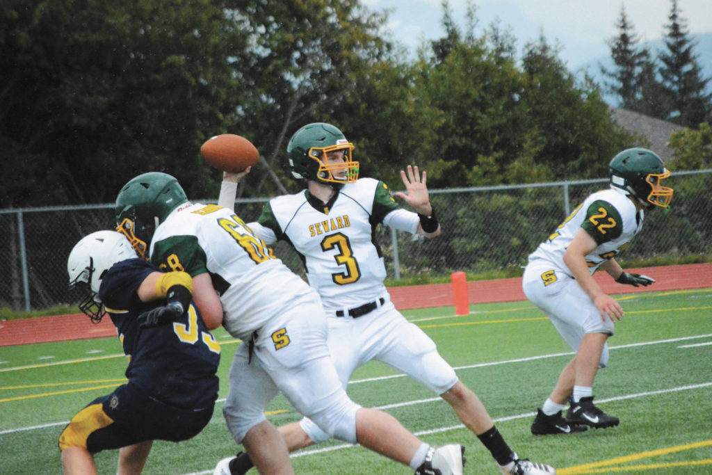 Homer tops Seward in first home football game Homer News