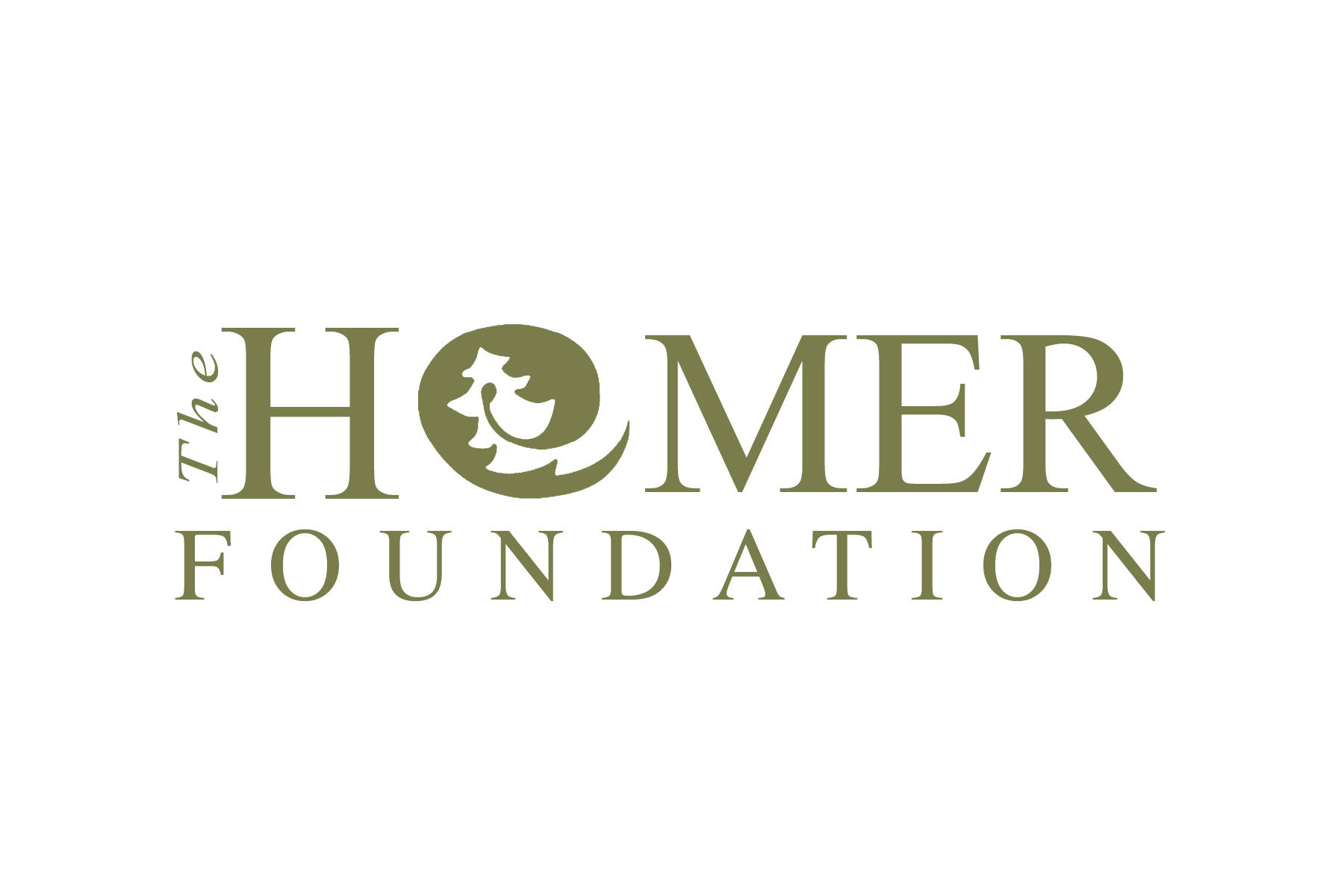 The logo of the Homer Foundation.
