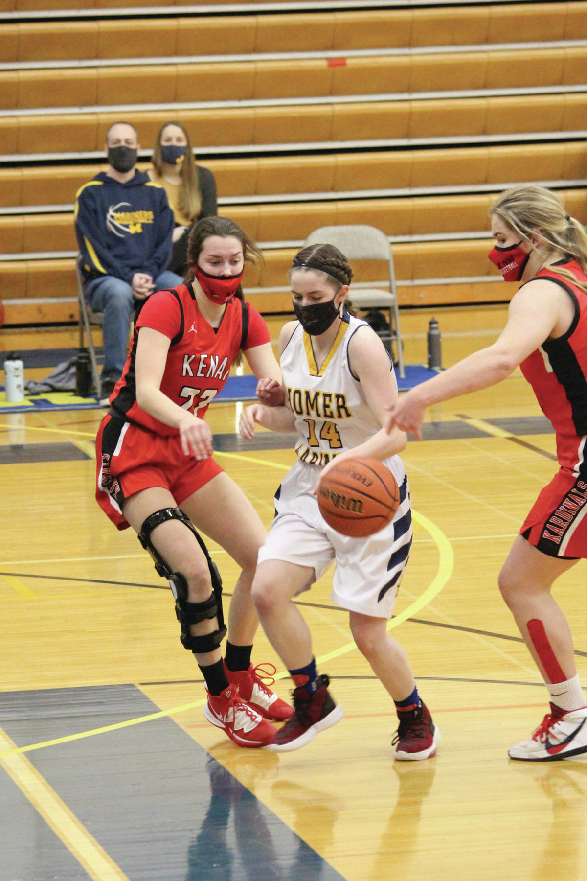 Homer basketball teams sweep Kenai Homer News