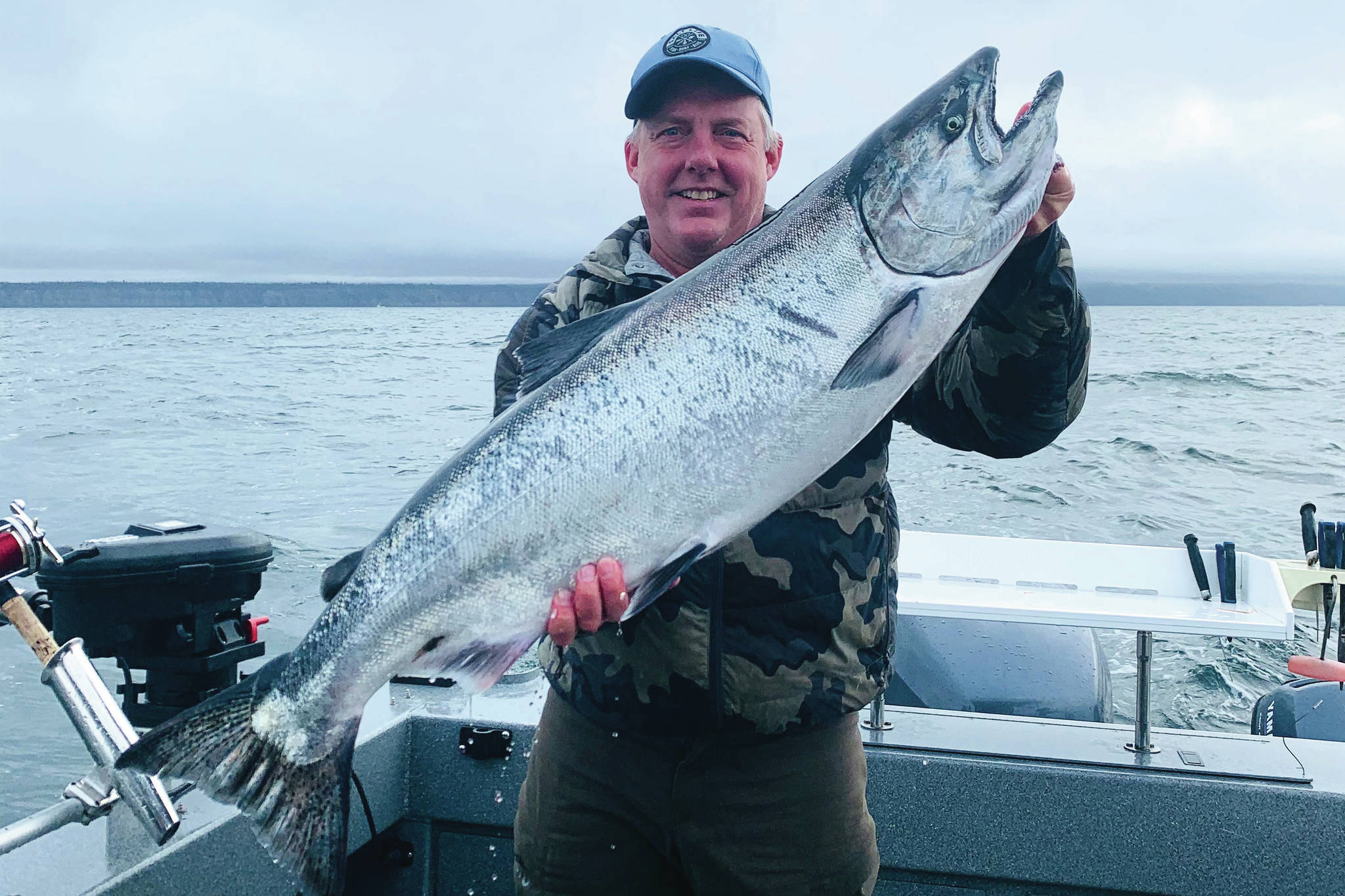 Photo provided by the Anchor Point Chamber of Commerce
The 26th annual Anchor Point King Salmon Derby and Calutta first place fish was caught by Todd Jacobson on the Hurt Locker with a 26.65 pound catch. The derby had 76 anglers participate, and more than 30 fish weighed in.