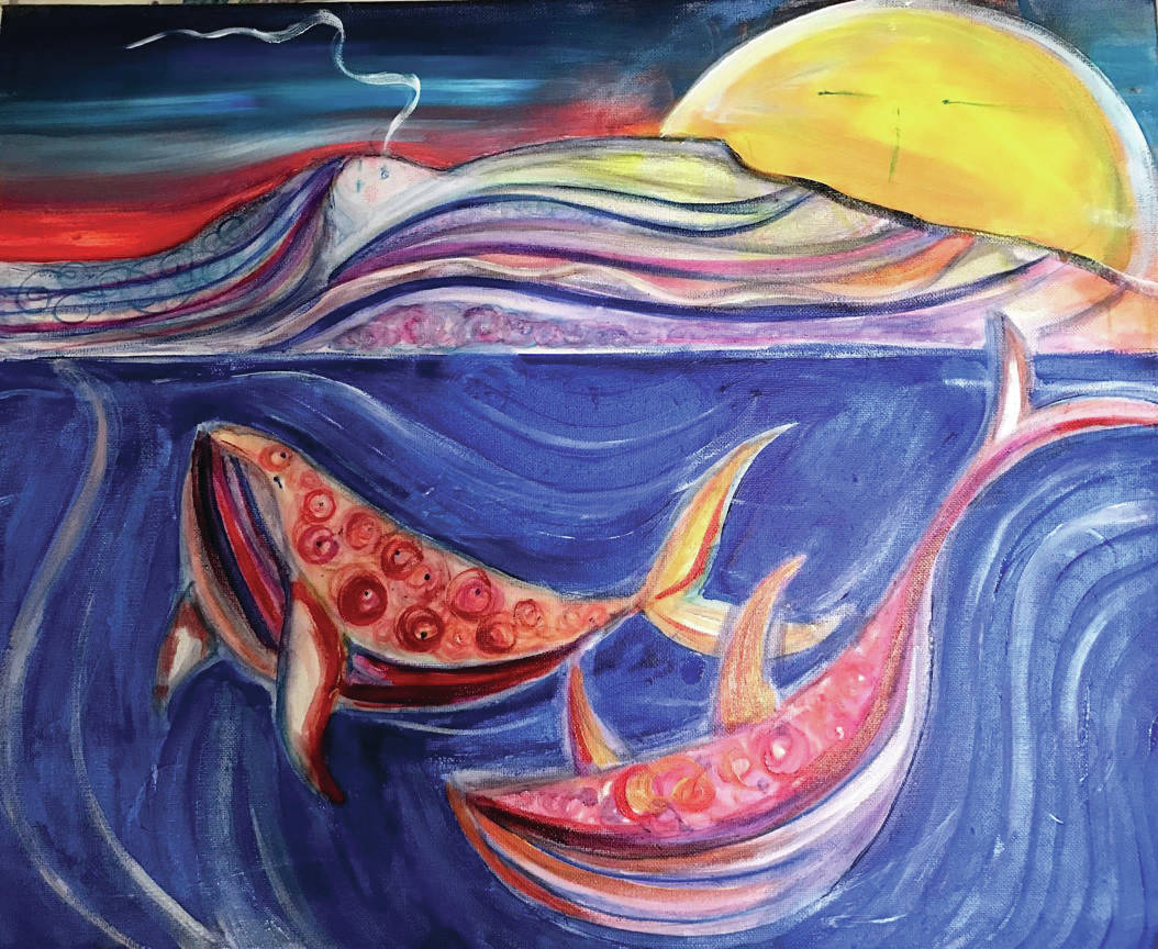 Holly Shirk’s art opens Friday, June 4, 2021, at Fireweed Gallery in Homer, Alaska. (Photo courtesy of Fireweed Gallery)