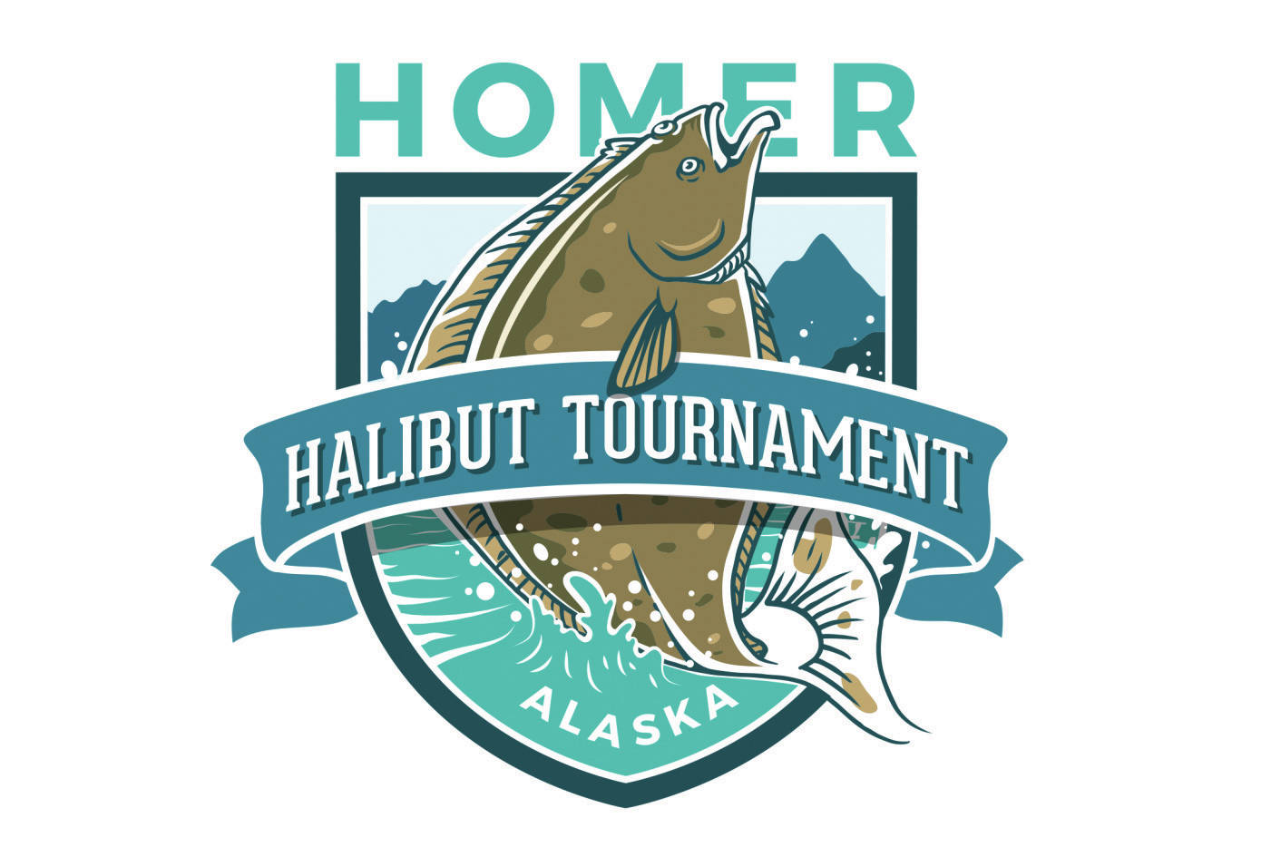 Homer Halibut Tournament logo